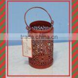 Metal Lantern With Brown Color
