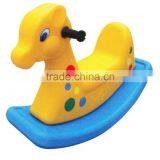Double-color Children Plastic Elephant Rocking Horse thumbnail-3