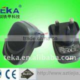 TEKA 9W 3V 3A BS plug dc power jack plug adapter