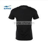 ERKE 100% Cotton Mens Summer Comfortable Round Neck Sports Short Sleeve t Shirt With Fasion Printing Cheap Wholesale thumbnail-6