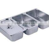 2/1 European Stainless Steel Gastronom Pans thumbnail-3