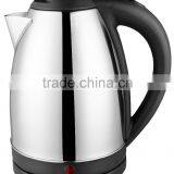 Modern Home Appliance 1.7L High Polished Stainless Steel Electric Kettle Cordless Automatic Cut Off