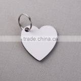 Heart Key Chains Wooden Heat Transfer Hardboard Blank