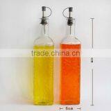 500ml Glass Vinegar Bottle With Dispenser Cap thumbnail-2