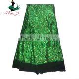 Haniye 2016 Best Price Embroidery French Lace / Hot Selling Tulle Lace Sequins Fabric /JLQ09-8 thumbnail-6