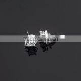 Hot Sale Silver 925 White CZ Stud Earrings Made in China ---ETGI-000101 thumbnail-5
