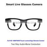 Fashion Remote Control 1080p Full hd 5mp Lens Wifi Spy Camera Glasses thumbnail-2