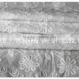 High Class Cotton White Voile Lace Fabric Embroidery for Dress/Curtain thumbnail-4