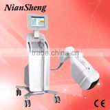 Bags Under The Eyes Removal Salon Spa Use Hifu High Frequency Galvanic Machine Focus Ultrasound Contour For Accent Ultra Beautiful Slimming Machine 0.2-3.0J