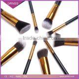 10pcs Professional Custom Kabuki Synthetic Makeup Brush Set thumbnail-5