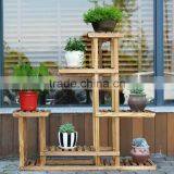 Artificial Wooden Flower Display Pot Rack for Indoor or Outdoor thumbnail-3