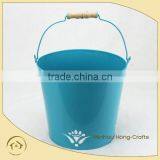 Marks and Spencer! Printed Garden Pails Colored Metal Buckets thumbnail-1