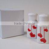 Promotional Ceramic Christmas Items, High Quality Salt And Pepper With Customized Printing thumbnail-5