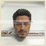 1 6 Star Head Carving Movie Iron-man Role Player Robert Downey Jr. Head Statue thumbnail-4