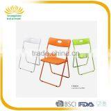 High Quality Best Price Custom Fashion Portable Plastic Folding Chair thumbnail-1