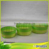 Newgarden Smooth Surface Flower Pot Imitation Rattan Basket thumbnail-4