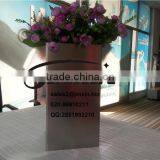 JINXIN Brushed Garden Planter/ Outdoor Flower Pots / Stainless Steel Decoration Pots thumbnail-2