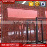 Hot Sale Hight Quality Rosso Santiago Granite Red Polished Slabs thumbnail-5
