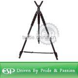 Lightweight Aluminum Alloy Shooting Stick Tripod Height Adjustable 19.5" - 63"