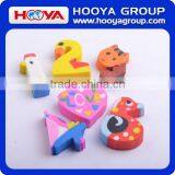 ST33684 Lovely for Kids High Quality Fruit Arabic Number Shaped Eraser thumbnail-2
