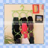 Customized Wholesale New Design High Quality Cheap Plastic Hanger for Scarf/new Design Plastic Hanger thumbnail-2