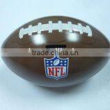 Rugby Football Shape Tin Box,money Bank Tin Box thumbnail-1
