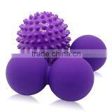 Massage Ball Set With 1 Lacrosse Ball 1 Peanut Ball 1 Spiky Ball thumbnail-2
