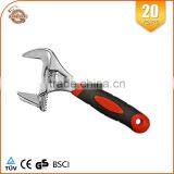Wide Opening Adjustable Wrench Carbon Steel/Crv thumbnail-3