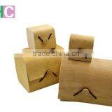 Lightweight Logo Engraved Wood Candle Boxes thumbnail-1