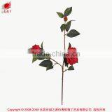 Hot Sale Dongguan Artificial Flowers Real Touch Camellia Fake Silk Flowers For Wedding Decoration thumbnail-2