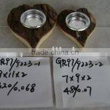 Wood Candle Holder thumbnail-1