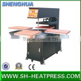 hot sale automatic Four Stations Heat Press transfer machine,six station heat press machine for sale