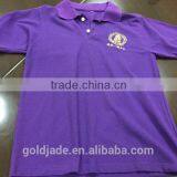 Colorfast Cotton Custom Men's and Women's Polo T Shirt thumbnail-6