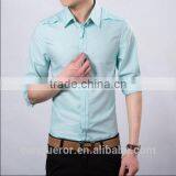 Men's White Cotton Shirt Slim Fit Shirt HOT! MSRL0042 thumbnail-1