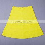 Wholesale 2015 Newest Women Candy Color Stretch Waist Plain Shiny Mini Skirt H1281 thumbnail-2
