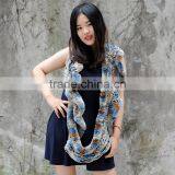 CX-S-32G Multi Color Real Rex Rabbit Fur Winter Scarf for Women thumbnail-2