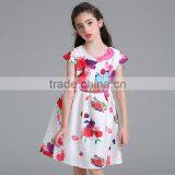 L557#butterfly Printed Kids Summer 2017 Baby Frock Design Pictures thumbnail-4