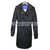 2016 OEM/ODM New Design Women Trench Coat Windbreaker thumbnail-4