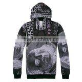 Design Your Own Sublimation Print 3D Long Sleeve Wholesale Camo Hoodie Sweatshirt thumbnail-3