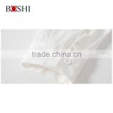 Factory Price For Embroidered Flower Of Ladies Casual Double Breasted Shirt thumbnail-6