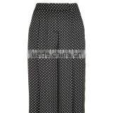 New Arrival Womens High Rise Polka Dot Wide Leg Cropped Slacks thumbnail-5