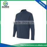 OEM 90/10 Polyester / Elastane Mesh Stitching Quarter-Zip Mens Sweat Pullover thumbnail-3