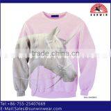 Olive Green Raglan Sleeve Crewneck Wholesale Hoodies thumbnail-1