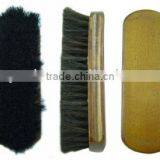 Wooden Handle 100% Bristle Shoe Brush thumbnail-1