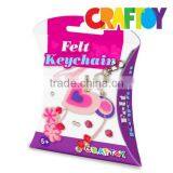Design Your Own DIY Felt Jewelry Felt Keychain Heart Low Price thumbnail-1
