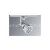 CE, ROHS Dimmable BK / WH 4000K, 6000K 12W LED Track Lamps For Museums, Hotels thumbnail-1