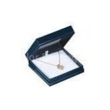 Dark Blue Luxury Gift Necklace Jewelry Packaging Boxes with 250g to 1600g Grey Card Board