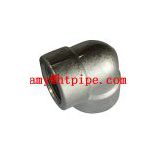 stainless ASTM A182 F348 threaded elbow