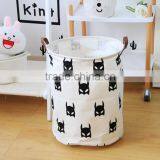 Children Storage Bag Laundry Organizer Bag Leather Handles for Kids Dirty Clothes thumbnail-5