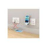 White Samsung / Iphone External Battery Charger , USB Portable Power Bank